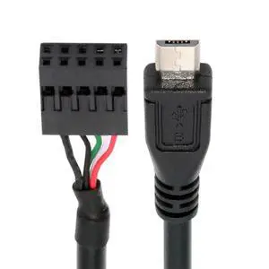 9pin 10pin USB 2.0 Motherboard Header to Micro USB 5Pin Cable for Mini Monitor Sensor Panel Camera 50cm 9pin 10pin USB 2.0 Motherboard Header to Micro USB 5Pin Cable for Mini Monitor Sensor Panel Camera 50cm