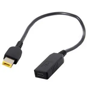 USB 3.1 Type C USB-C to Rectangle 11.0x4.5mm Power Plug PD Emulator Trigger Charge Cable for Lenovo ThinkPad X1 Carbon USB 3.1 Type C USB-C to Rectangle 11.0x4.5mm Power Plug PD Emulator Trigger Charge Cable for Lenovo ThinkPad X1 Carbon