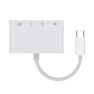 USB-C Type C USB 2.0 to TF Micro SD SDXC USB Female 4 in 1 Card Reader PD 27W Adapter for Laptop Tablet Phone USB-C Type C USB 2.0 to TF Micro SD SDXC USB Female 4 in 1 Card Reader PD 27W Adapter for Laptop Tablet Phone