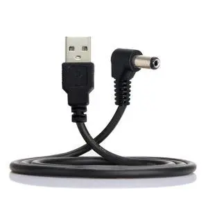USB 2.0 A Type Male to Right Angled 90 Degree 5.5 x 2.1mm DC 5V Power Plug Barrel Connector Charge Cable USB 2.0 A Type Male to Right Angled 90 Degree 5.5 x 2.1mm DC 5V Power Plug Barrel Connector Charge Cable