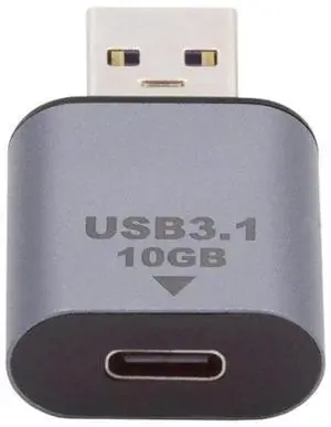10Gbps USB-C USB 3.1 Type C Female to USB 3.0 A Male Data Adapter Data Power for Laptop Tablet Phone 10Gbps USB-C USB 3.1 Type C Female to USB 3.0 A Male Data Adapter Data Power for Laptop Tablet Phone