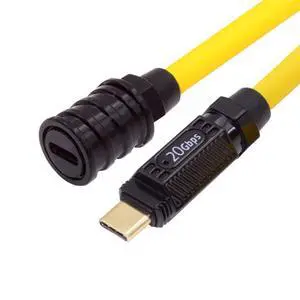 20Gbps 140W 8K USB4 USB-C Ultra Soft High Flex Cable for Gaming Keyboard Mouse Type-C Male to Female Extension Cable Power & Data 20CM 20Gbps 140W 8K USB4 USB-C Ultra Soft High Flex Cable for Gaming Keyboard Mouse Type-C Male to Female Extension Cable Power & Data 20CM