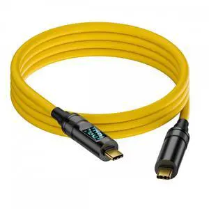 20Gbps 100W 8K USB4 Smart LED Display USB-C Cable for Laptop Disk PhoneType-C Male to Male Cable Power & Data 200CM 20Gbps 100W 8K USB4 Smart LED Display USB-C Cable for Laptop Disk PhoneType-C Male to Male Cable Power & Data 200CM