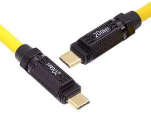 20Gbps 140W 8K USB4 Ultra Soft High Flex USB-C Cable for Gaming Keyboard Mouse Type-C Male to Male Cable Power & Data 20CM 20Gbps 140W 8K USB4 Ultra Soft High Flex USB-C Cable for Gaming Keyboard Mouse Type-C Male to Male Cable Power & Data 20CM