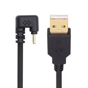 480Mbps USB2.0 Type-A Power Data to Type C USB-C Cable Male to Male USB-C Opposite U Shape Back Angled 480Mbps USB2.0 Type-A Power Data to Type C USB-C Cable Male to Male USB-C Opposite U Shape Back Angled
