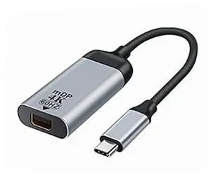 USB-C Type C to Mini DP Displayport Cable Adapter 4K 2K 60hz for Tablet & Phone & Laptop USB-C Type C to Mini DP Displayport Cable Adapter 4K 2K 60hz for Tablet & Phone & Laptop
