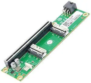 2 Port 74Pin PCI-E 16X to PCI-E 5.0 MCIO 8i SFF-TA-1016 Adapter Mini Cool Edge IO Female PCI Expansion Card Adapter with 6Pin GPU Power Port for Expansion Graphics 2 Port 74Pin PCI-E 16X to PCI-E 5.0 MCIO 8i SFF-TA-1016 Adapter Mini Cool Edge IO Female PCI Expansion Card Adapter with 6Pin GPU Power Port for Expansion Graphics