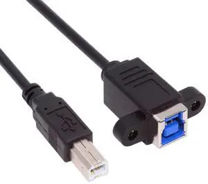 5Gbps USB2.0 Type-B Male to USB3.0 Type-B Female Extension Data Cable for PC Laptop Disk SSD Camera 30cm 5Gbps USB2.0 Type-B Male to USB3.0 Type-B Female Extension Data Cable for PC Laptop Disk SSD Camera 30cm