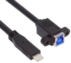 5Gbps USB3.0 Type-C Male to USB3.0 Type-B Female Extension Data Cable for PC Laptop Disk SSD Camera 30cm 5Gbps USB3.0 Type-C Male to USB3.0 Type-B Female Extension Data Cable for PC Laptop Disk SSD Camera 30cm