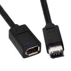 IEEE 1394 6Pin Firewire to 1394a 6Pin Female to Male Extension Data Video Capture Card Support 400 to 400 Cable 20cm IEEE 1394 6Pin Firewire to 1394a 6Pin Female to Male Extension Data Video Capture Card Support 400 to 400 Cable 20cm
