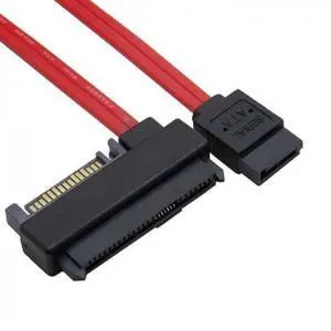 SFF-8482 SAS 29 Pin to 7 Pin SATA Hard Disk Drive Raid Cable with 15 Pin SATA Power Port SFF-8482 SAS 29 Pin to 7 Pin SATA Hard Disk Drive Raid Cable with 15 Pin SATA Power Port