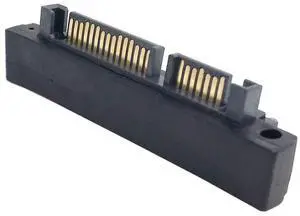 Right Angled 90 Degree SATA 22Pin 7+15 Male to SATA 22P Female Extension Convertor Adapter Right Angled 90 Degree SATA 22Pin 7+15 Male to SATA 22P Female Extension Convertor Adapter
