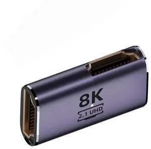HDMI Female to HDMI 2.1 Female UHD Extension Gold 90 Degree Angled Converter Adapter Support 8K 60hz HDTV HDMI Female to HDMI 2.1 Female UHD Extension Gold 90 Degree Angled Converter Adapter Support 8K 60hz HDTV