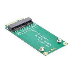 3x5cm mSATA Adapter to 3x7cm Mini PCI-e SATA SSD for Asus Eee PC 1000 S101 900 901 900A T91 3x5cm mSATA Adapter to 3x7cm Mini PCI-e SATA SSD for Asus Eee PC 1000 S101 900 901 900A T91