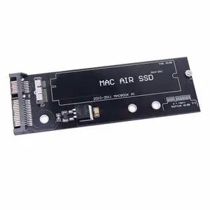 PCBA 12+6pin SSD to SATA 22Pin Hard Disk Cartridge Drive for 2010 2011 Mac Air A1369 A1370 SSD PCBA 12+6pin SSD to SATA 22Pin Hard Disk Cartridge Drive for 2010 2011 Mac Air A1369 A1370 SSD