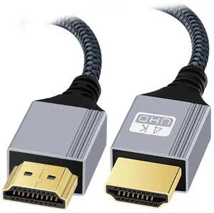 4K 60hz HDMI 2.0 Male to HDMI Type-A Male Cable with Sleeve Straight Connector for HDTV Computer Laptop Monitor 30CM 4K 60hz HDMI 2.0 Male to HDMI Type-A Male Cable with Sleeve Straight Connector for HDTV Computer Laptop Monitor 30CM