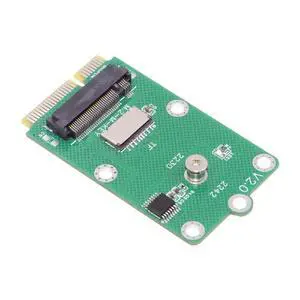 2 in 1 M.2 NVME SSD/Micro SD TF Card to Mini PCI-E Motherboard SSD Expansion Card Adapter(mSATA Interface not Supported) 2 in 1 M.2 NVME SSD/Micro SD TF Card to Mini PCI-E Motherboard SSD Expansion Card Adapter(mSATA Interface not Supported)