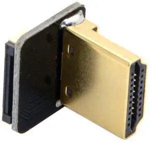 CYFPV HDMI Type A Male Connector Up Angled 90 Degree for FPV HDTV Multicopter Aerial Photography CYFPV HDMI Type A Male Connector Up Angled 90 Degree for FPV HDTV Multicopter Aerial Photography