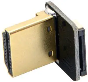 CYFPVHDMI HDMI Type A Male Connector Up Angled 90 Degree for FPV HDTV Multicopter Aerial Photography CYFPVHDMI HDMI Type A Male Connector Up Angled 90 Degree for FPV HDTV Multicopter Aerial Photography
