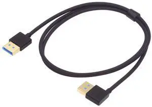 Ultrafine DisplayPort 1.4 DP to Ultra-HD UHD 4K 144hz DP Cable 8K 60hz Cable Left Angled 90 Degree for Desktop Laptop Monitor 100cm Ultrafine DisplayPort 1.4 DP to Ultra-HD UHD 4K 144hz DP Cable 8K 60hz Cable Left Angled 90 Degree for Desktop Laptop Monitor 100cm