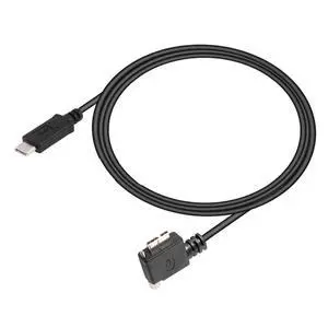 USB-C Type-C Host to Micro USB3.0 Screw Mount Right Angled Cable 5Gbps for Industrial Camera Storage USB-C Type-C Host to Micro USB3.0 Screw Mount Right Angled Cable 5Gbps for Industrial Camera Storage