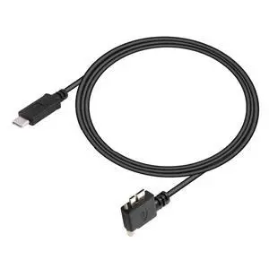 USB-C Type-C Host to Micro USB3.0 Screw Mount Left Angled Cable 5Gbps for Industrial Camera Storage USB-C Type-C Host to Micro USB3.0 Screw Mount Left Angled Cable 5Gbps for Industrial Camera Storage