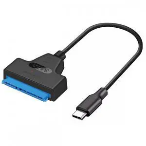 Type C USB 3.1 Male to SATA 22 Pin 2.5" Hard Disk Driver SSD Adapter Cable for Laptop Type C USB 3.1 Male to SATA 22 Pin 2.5" Hard Disk Driver SSD Adapter Cable for Laptop