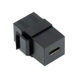 480Mbps USB2.0 USB-C Female to Type-C Female Extension Keystone Jack Coupler Adapter for Wall Plate Panel USB Cable 480Mbps USB2.0 USB-C Female to Type-C Female Extension Keystone Jack Coupler Adapter for Wall Plate Panel USB Cable