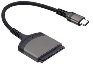 5Gbps USB-C Type-C to SATA 22 Pin Adapter Cable for 2.5" Hard Disk Driver SSD Laptop 5Gbps USB-C Type-C to SATA 22 Pin Adapter Cable for 2.5" Hard Disk Driver SSD Laptop