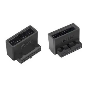 1Set USB 3.0 20pin Male to Female Extension Adapter Up & Down Angled 90 Degree Overmold 1Set USB 3.0 20pin Male to Female Extension Adapter Up & Down Angled 90 Degree Overmold