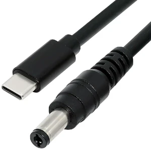 USB-C PD20V USB 3.1 Type-C Male Input to DC 12V Output 5.5x2.1mm Plug Cable PD Emulator Trigger Cord 150cm USB-C PD20V USB 3.1 Type-C Male Input to DC 12V Output 5.5x2.1mm Plug Cable PD Emulator Trigger Cord 150cm