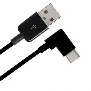 2m Right Angled USB 3.1 Type C USB-C to USB 2.0 Cable for Tablet & Mobile Phone Black (200cm) 2m Right Angled USB 3.1 Type C USB-C to USB 2.0 Cable for Tablet & Mobile Phone Black (200cm)