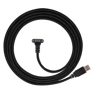 Fit for Quest Link VR USB 3.1 Type-C Dual Screw Locking to Standard USB3.0 Data Cable (500cm) Fit for Quest Link VR USB 3.1 Type-C Dual Screw Locking to Standard USB3.0 Data Cable (500cm)