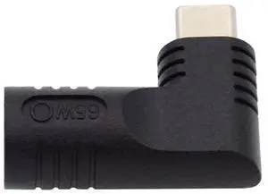 2.5x0.7mm Input DC Jack to Type-C USB-C Power Plug Charge Angled 90 Degree Adapter for Laptop Phone 2.5x0.7mm Input DC Jack to Type-C USB-C Power Plug Charge Angled 90 Degree Adapter for Laptop Phone