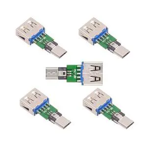 5pcs/lot 480Mbps 5Pin Male Connector Micro USB 2.0 to USB Type-A Female OTG Data PCBA Adapter for Tablet Phone 5pcs/lot 480Mbps 5Pin Male Connector Micro USB 2.0 to USB Type-A Female OTG Data PCBA Adapter for Tablet Phone