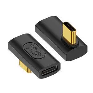 40Gbps USB4 Type C 240W Power Data 8K Video Male to Female Extension Low Profile Left Right Angled Adapter for NS Phone Laptop 40Gbps USB4 Type C 240W Power Data 8K Video Male to Female Extension Low Profile Left Right Angled Adapter for NS Phone Laptop