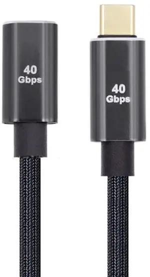 40Gbps USB4 Extension Cable Male to Female with 100W Charging and 8K@60Hz 30cm 40Gbps USB4 Extension Cable Male to Female with 100W Charging and 8K@60Hz 30cm