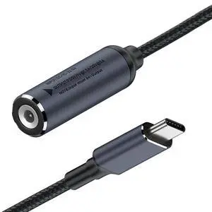100W Charge DC Jack Input 4.0X1.3mm to USB-C Type-C Power Cable for Laptop Phone PD9V 5V 20V 100W Charge DC Jack Input 4.0X1.3mm to USB-C Type-C Power Cable for Laptop Phone PD9V 5V 20V