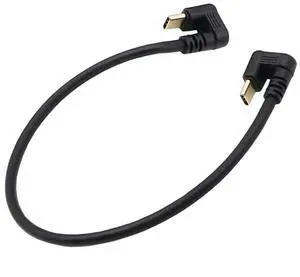 Power Data Video 10Gbps USB3.0 Type C to USB-C Male to Male Opposite U Shape Back Angled Cable for NS Switch Phone Laptop Power Data Video 10Gbps USB3.0 Type C to USB-C Male to Male Opposite U Shape Back Angled Cable for NS Switch Phone Laptop