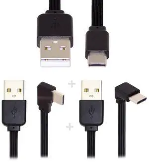 3pcs/lot USB 2.0 Type-A Male to USB-C Type-C Male Angled Data Flat Slim FPC Cable for FPV & Disk & Phone 13cm 3pcs/lot USB 2.0 Type-A Male to USB-C Type-C Male Angled Data Flat Slim FPC Cable for FPV & Disk & Phone 13cm