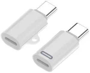2 Pack USB C to 8P Converter USB C PD 27W Power 480Mbps Data Adapter Compatible with Phone & Android & Tablet 2 Pack USB C to 8P Converter USB C PD 27W Power 480Mbps Data Adapter Compatible with Phone & Android & Tablet