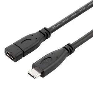 USB C Extension Cable USB 3.1 Gen 2 10Gbps Male to Female Fast Charging Data Transfer Extension Cable 0.5M USB C Extension Cable USB 3.1 Gen 2 10Gbps Male to Female Fast Charging Data Transfer Extension Cable 0.5M