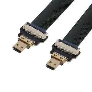 CYFPV Micro HDMI Male to Male Extension FPC Flat Cable 1080P for FPV HDTV Multicopter Aerial Photography 0.5M CYFPV Micro HDMI Male to Male Extension FPC Flat Cable 1080P for FPV HDTV Multicopter Aerial Photography 0.5M