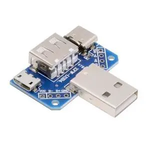 3 Port USB Splitter Multi Charging Adapter,USB2.0 Male to Type-A/Type-C/Micro Female Charge Extension Adapter 3 Port USB Splitter Multi Charging Adapter,USB2.0 Male to Type-A/Type-C/Micro Female Charge Extension Adapter
