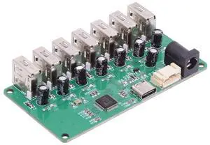 7 Port USB 2.0 HUB,Pitch=2.0mm 4Pin/USB C 1 to 7 USB 2.0 Splitter Port Multiplier Expansion Adapter with DC 5V Power Port for Laptop/Flash Drive/Keyborad/Mouse 7 Port USB 2.0 HUB,Pitch=2.0mm 4Pin/USB C 1 to 7 USB 2.0 Splitter Port Multiplier Expansion Adapter with DC 5V Power Port for Laptop/Flash Drive/Keyborad/Mouse
