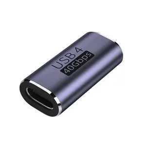 USB C Female to Female Adapter,USB4 Type C 100W Power Data 8K Video Extension Connector Adapter USB C Female to Female Adapter,USB4 Type C 100W Power Data 8K Video Extension Connector Adapter