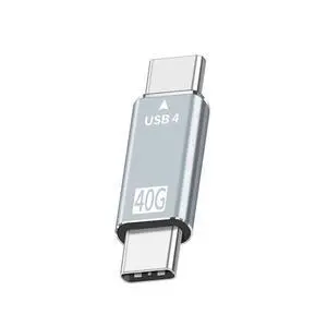 USB C Male to Male Adapter,USB4 Type C 100W Power Data 8K Video Extension Connector Adapter USB C Male to Male Adapter,USB4 Type C 100W Power Data 8K Video Extension Connector Adapter