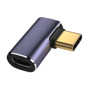 USB C Male to Female Adapter,USB4 Type C 90 Degree Left Right Angled 100W Power Data 8K Video Extension Connector Adapter USB C Male to Female Adapter,USB4 Type C 90 Degree Left Right Angled 100W Power Data 8K Video Extension Connector Adapter