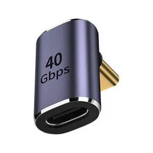 CY USB C Male to Female Adapter,USB4 Type C 90 Degree UP Down Angled 100W Power Data 8K Video Extension Connector Adapter CY USB C Male to Female Adapter,USB4 Type C 90 Degree UP Down Angled 100W Power Data 8K Video Extension Connector Adapter