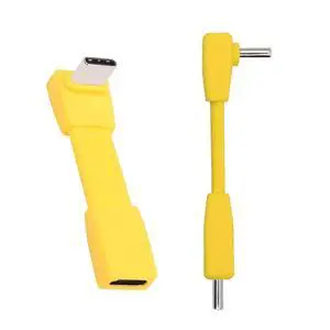2 Pack USB C Short Flat Cable,USB 4.0 Type C Male to Male/Female 90 Degree Angled 8K@60Hz 80Gbps Data Transfer,PD 240W Fast Charge Data Extension Cable 2.01/2.64 Inch Yellow 2 Pack USB C Short Flat Cable,USB 4.0 Type C Male to Male/Female 90 Degree Angled 8K@60Hz 80Gbps Data Transfer,PD 240W Fast Charge Data Extension Cable 2.01/2.64 Inch Yellow